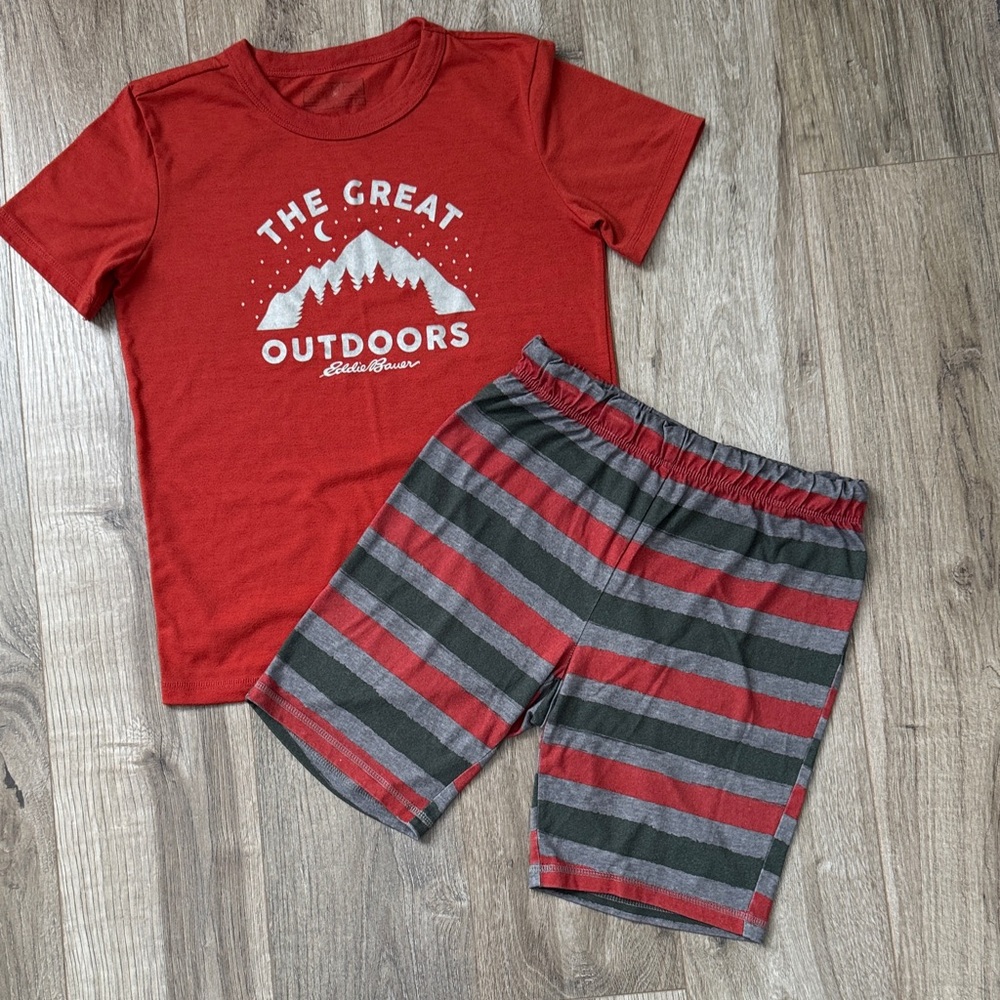 Eddie Bauer Boys Pijama Set Size 7/8